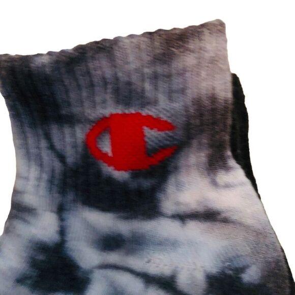 Champion Socks 3 Pairs Double Dry Grey Black NWT - Picture 3 of 5